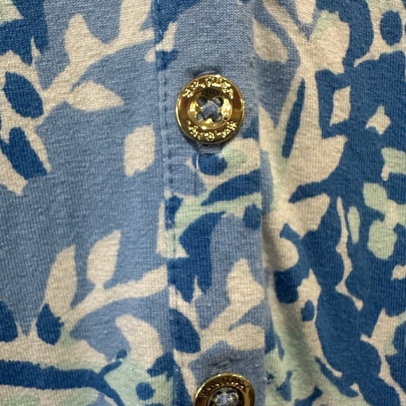 Lilly Pulitzer Sadie Blue Turtley Awesome polo dress S - Picture 5 of 5